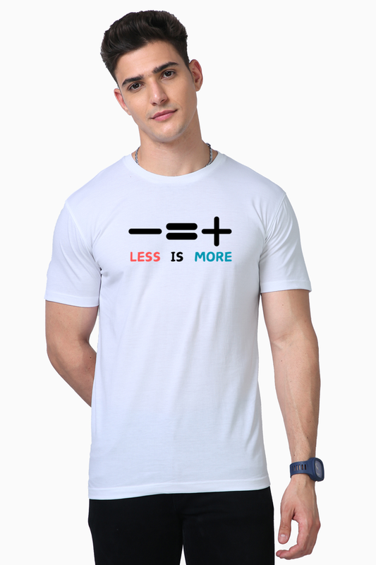 LessIsMore White Supima Cotton Tee