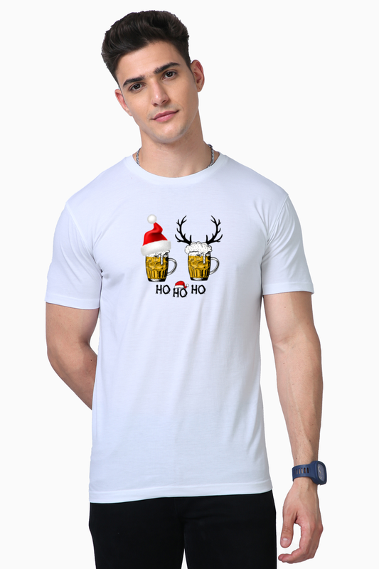 BeerSanta White Supima Cotton Tee