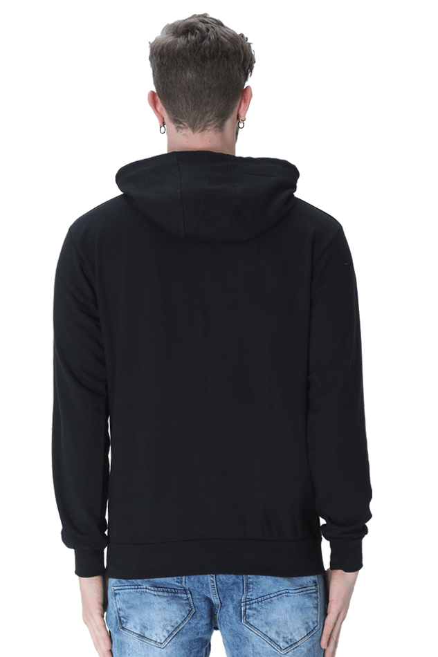 BhejaFry Black Non-Zipper Hoodie