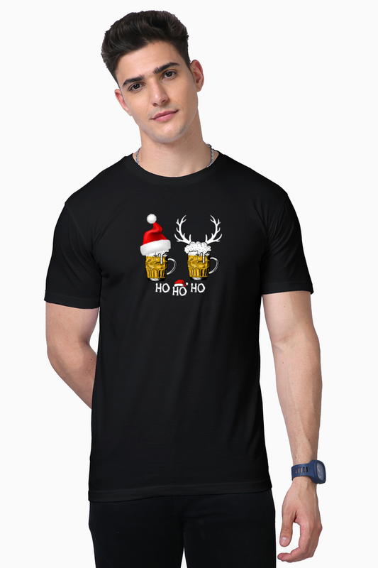 BeerSanta Black Supima Cotton Tee