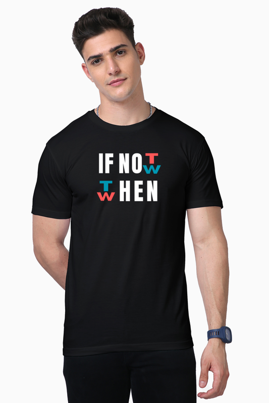 IfNot Black Supima Cotton Tee