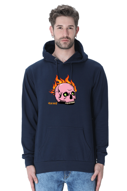 BhejaFry Black Non-Zipper Hoodie